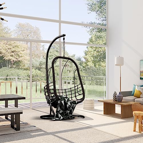 Artbuske 901 Hammock Stand Only Hammock Chair Stand Only Hanging Chair Stand Only Swing Stand Frame Outdoor Indoor Egg Chair Stand Only C Stand thumb #6