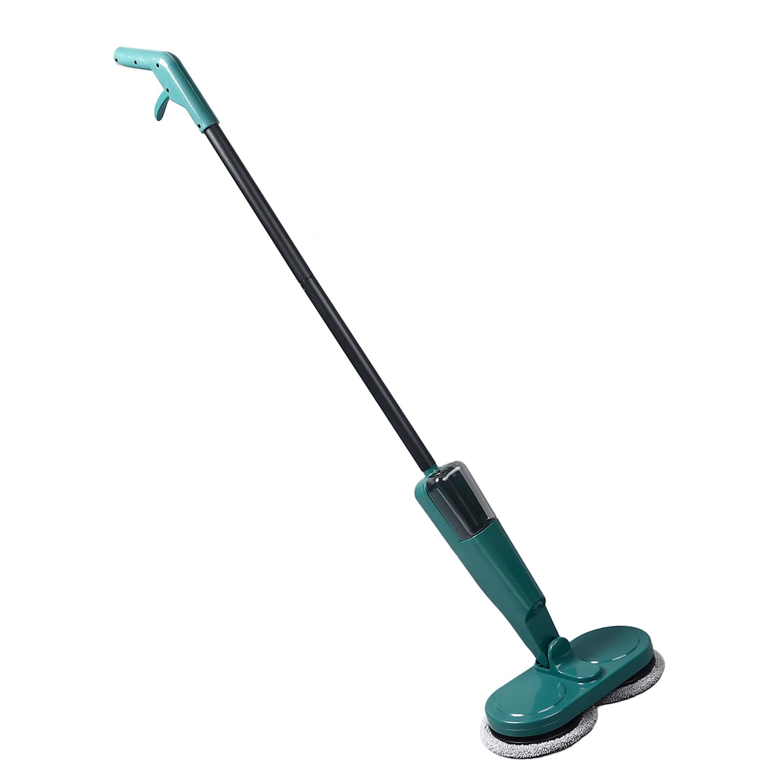 MOP Eléctrico y Trapeador Eléctrico Inalámbrico para Pisos de Madera Dura, Baldosas y Mármol, Recargable con Rociador de Agua para una Limpieza sin Esfuerzo