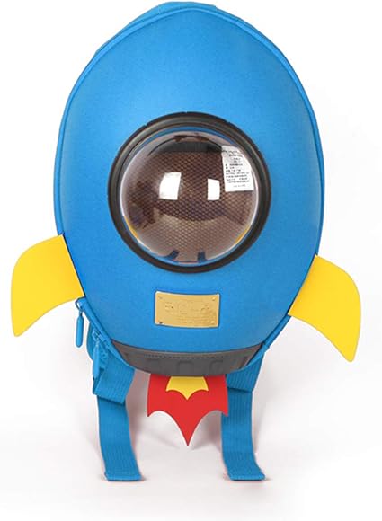 Amazon Supercute スーパーキュート ロケット Rocket リュック リュックサック キッズ 子供リュック ブルー 子ども用バッグ ベビー マタニティ 通販
