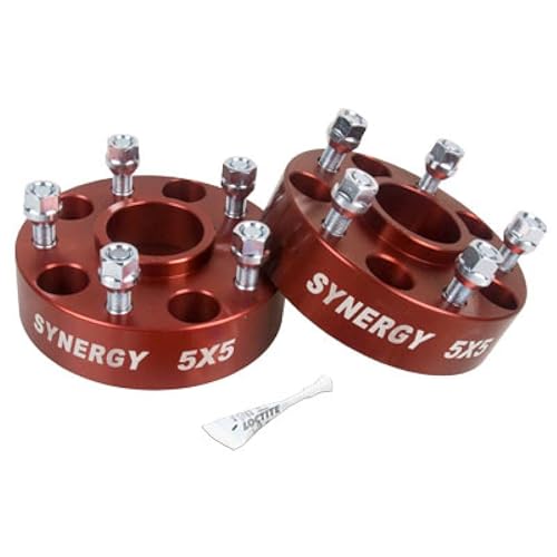 Synergy Manufacturing - 2018+ Jeep Wrangler JL Hub Centric Wheel Spacers 5x5-1-3/4in Width M14 x 1.50 Stud Size (8810-02)