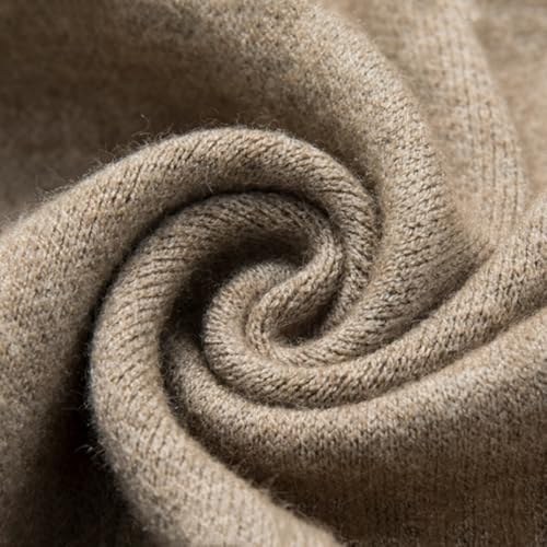 Mens Full Zip Wool Vest Stand Collar Slim Fit Sweater Casual Knitted Cardigan with Pockets4