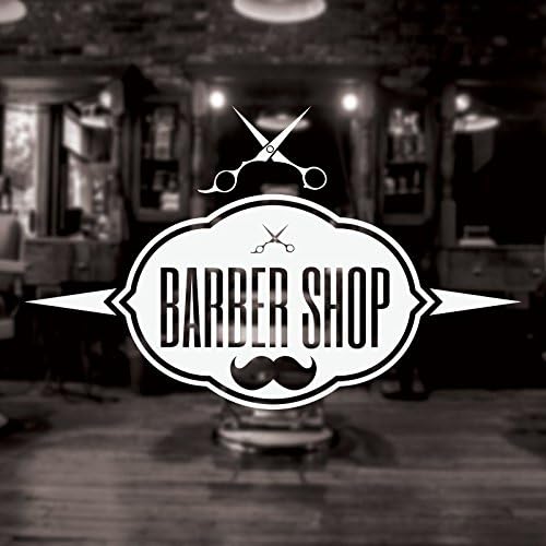 Barber Shop Sign, Barber Shop Window Sign, Traditional Barber Shop Decal