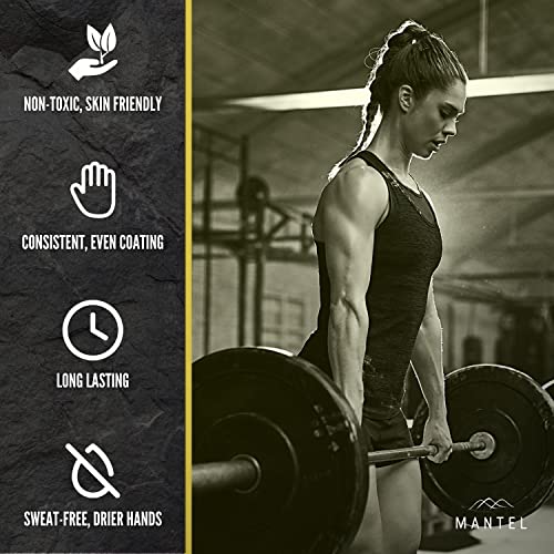 Mantel Bouldering - Waxed Canvas Chalk Bag Bundle - Rock Climbing Essentials With Premium Chalk, Finger Tape, And Belt #TOP7