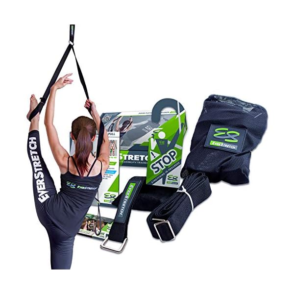 EverStretch-Leg-Stretcher-Get-More-Flexible-with-The-Door-Flexibility-Trainer-PRO-Premium-Stretching-Equipment-for-Ballet-Dance-MMA-Taekwondo-Gymnastics-Your-own-Portable-Stretch-Machine EverStretch Leg Stretcher PRO: Premium Over The Door Flexibility Trainer | Professional Stretching Equipment for Ballet, Dance, Martial Arts, Cheerleading & Gymnastics | Portable Split Machine