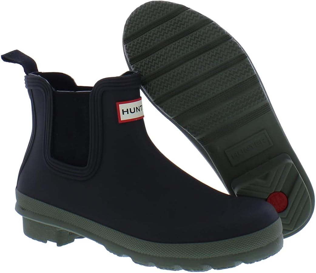 HUNTER レインブーツ WOMENS ORIGINAL CHELSEA Women's Original Chelsea Boots - Blue | Hunter Boots