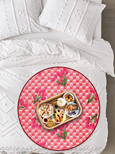 Image of Clasiko Bed Server /Food Mat, 36x36 Inches, Reversible Use, Water /Oil Proof, 3 Layer, Anti-Bacterial