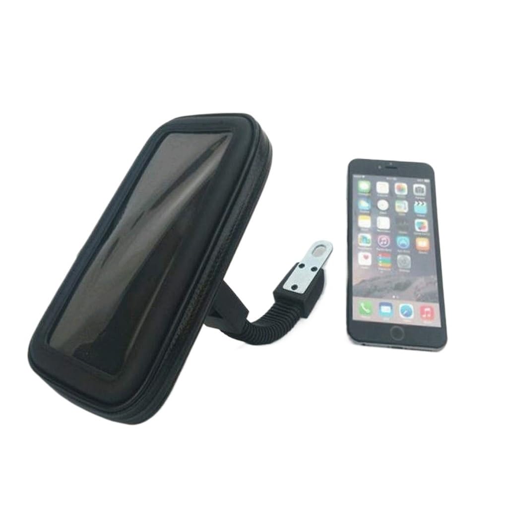 Support de téléphone pour vélo étanche avec sacoche de rangement tactile