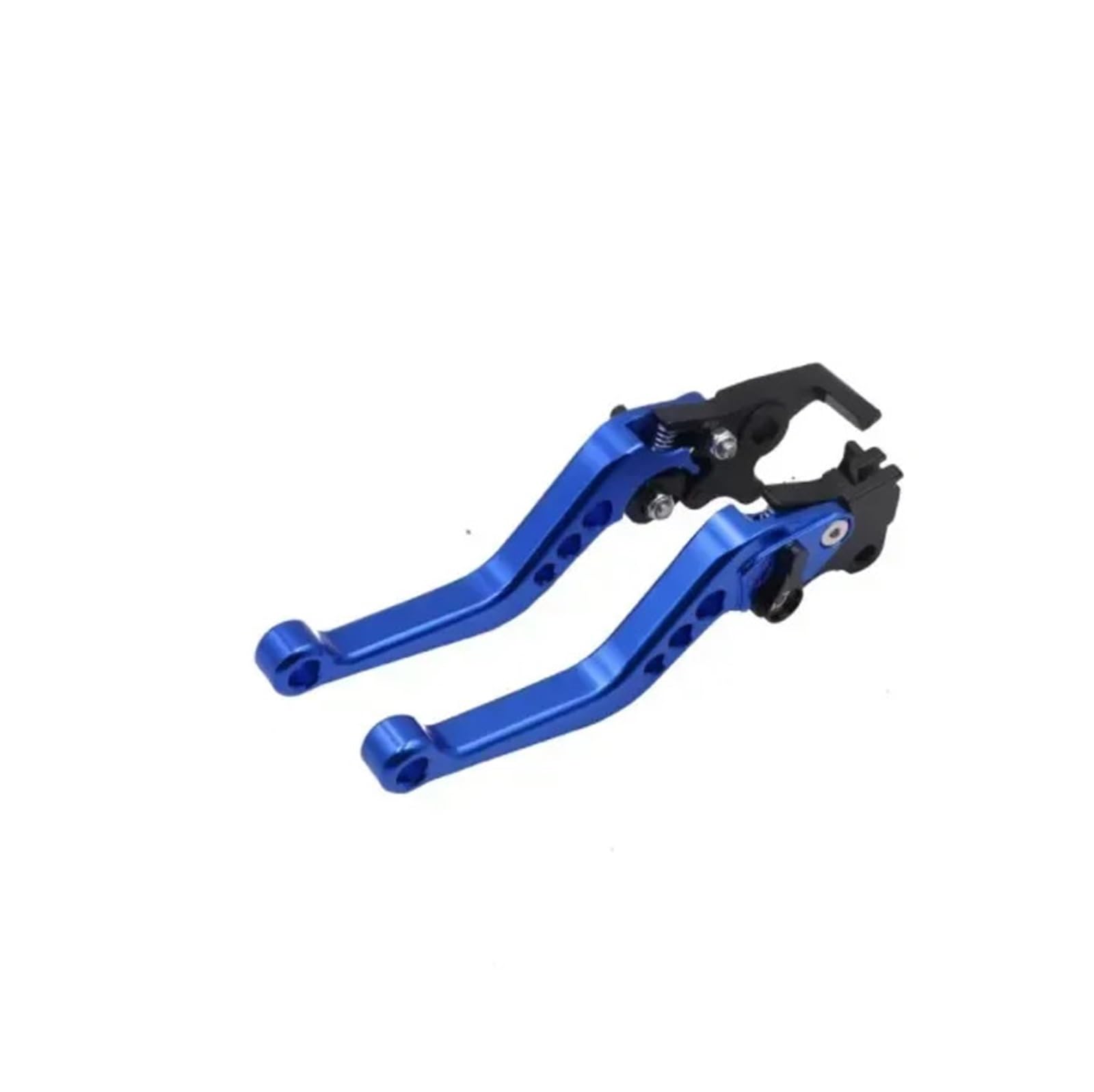 Abdktmnx Blue Motorcycle Brake Handle Motorbike Cnc Clutch Drum Brake Lever Handle Adjustable Handlebar Set Motorcycle Accessories Handlebar Clutchs Brakes Levers