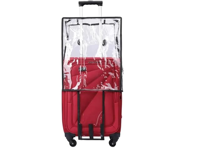 CNB Soft Luggage PVC Transparent Suitcase Cover | Pack of 1 (22")