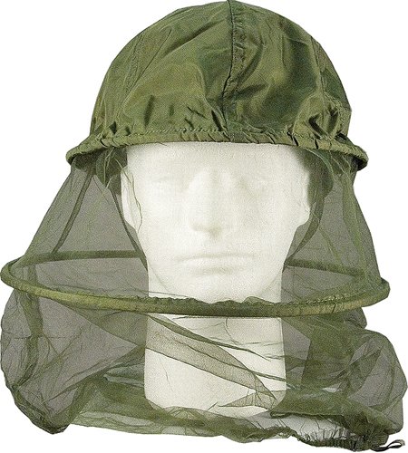 Olive Drab Mosquito Hoop Insect Repllent Head Net