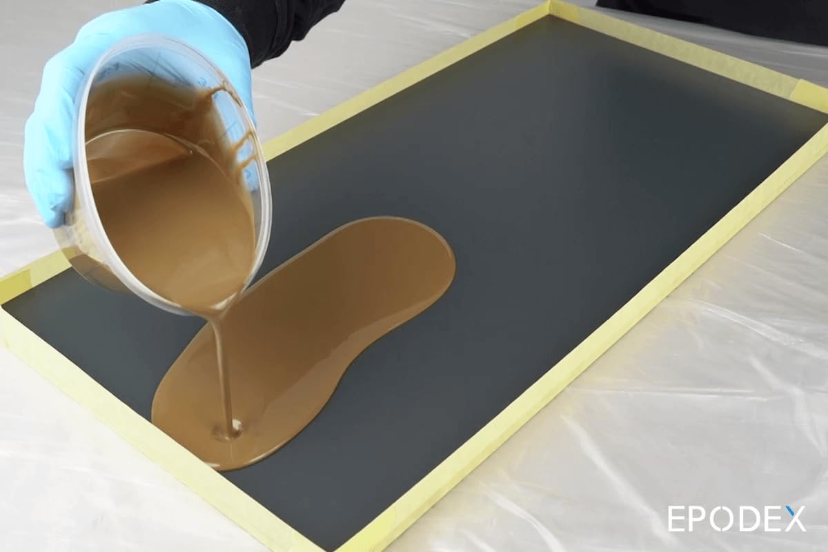 EPODEX Crystal Clear Epoxy Resin Kit – UV Stable, Bubble Free For Countertops, Crafts