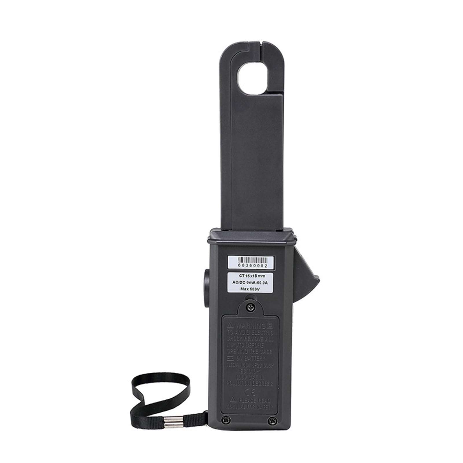 Amperímetro digital ETCR6000B con pinza amperimétrica de fuga de CA/CC y almacenamiento de 99 datos