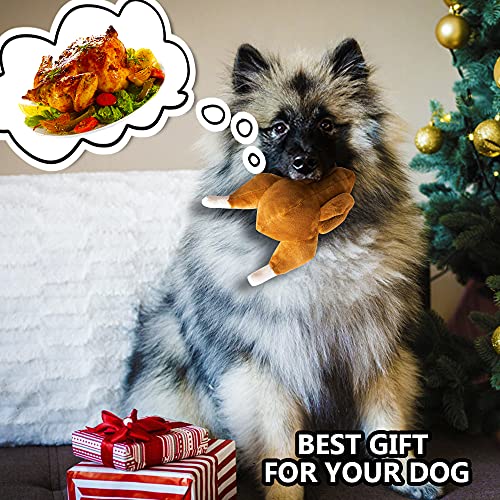 NOUGAT Dog Toy-Plush Dog ToyPlush Dog Toy Squeaky Stuffed Dog Toys for Boredom & Stimulating Play,Chew Resistant… - Image 6