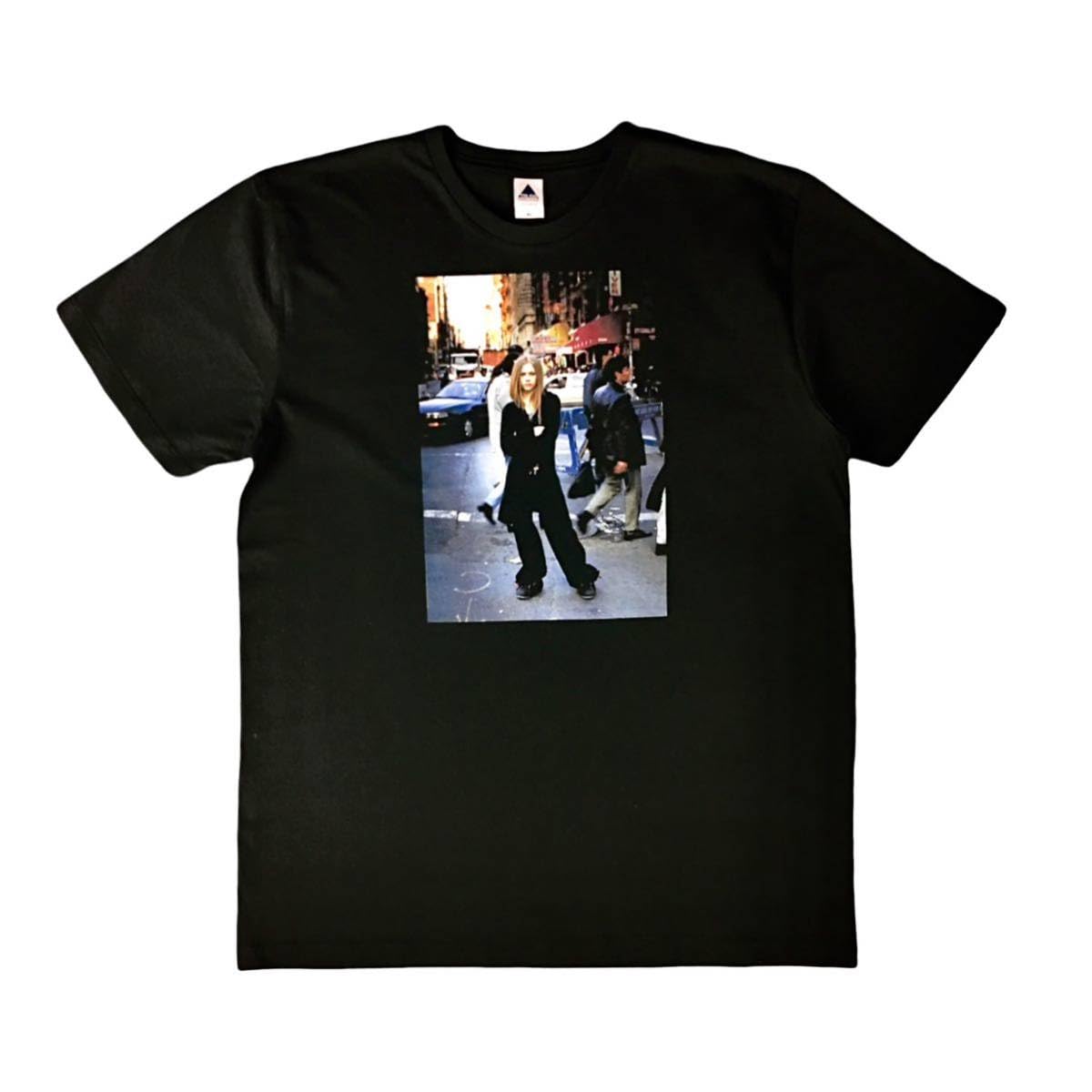 アヴリル・ラヴィーン Tシャツ ダークグレー　Lサイズ 新品未使用Avril Lavigneアヴリル・ラヴィーンTシャツLサイズ