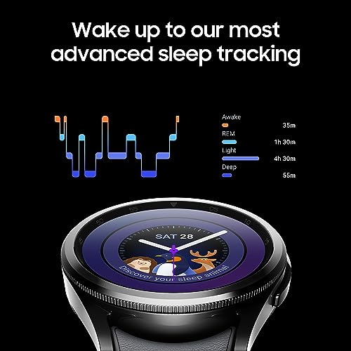 Image of (Refurbished) Samsung Galaxy Watch6 Classic LTE (47mm, Silver, Compatible with Android only)