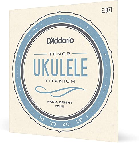 D'Addario ダダリオ ウクレレ弦 EJ87T Titanium Tenor テナー