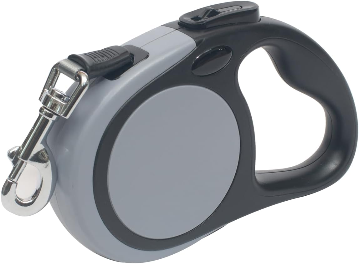 Explore Retractable Leash 5m/50kg - Gray