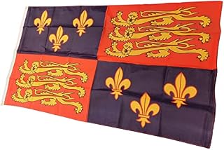 NWFlags Royal Banner 16th Century Flag 5ft x 3ft 75d Premium Polyester Suitable For Flagpoles
