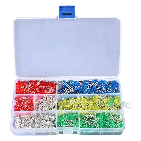 XUPHINX Kit LED 500 unidades 5mm Multicolor Cover