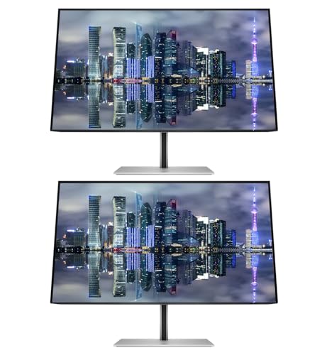 Image of HP Series 7 Pro 24-inch 724pn WUXGA (1920 x 1200) 100Hz 5ms LCD IPS Monitor, 2-Pack Bundle, Low Blue Light, 4-Sided Micro-Edge, Daisy Chain, HDMI, DisplayPort, USB Hub