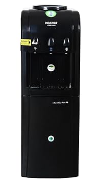 Voltas Plastic Pearl Water Dispenser (Standard Size, Black)