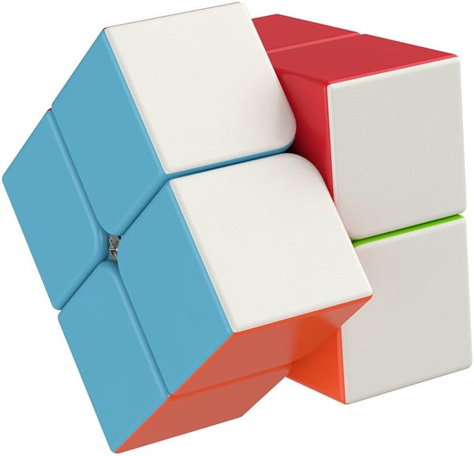 The Amazing Smart Cube [IQ Tester] 2x2 - Anti Stress for Anti-Anxiety Adults Kids - Best Puzzle Toy Turns Quicker and More Precisely