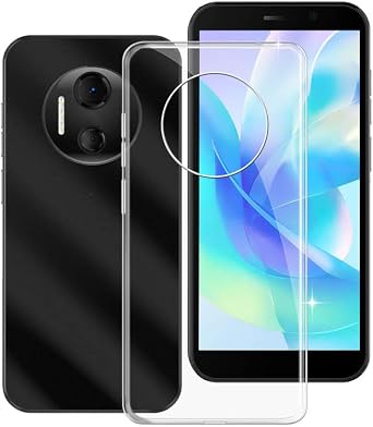 Phone Case for Doogee X97 6.00", Ultra Slim Shockproof Silicone Protection Case for Doogee X97, Clear Anti-Yellowing Anti-Scratch Soft TPU Bumper Back Cover - Transparent