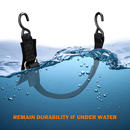 image for WELLUCK Boat Trailer Transom Tie Downs Straps 1200 LBS, 2