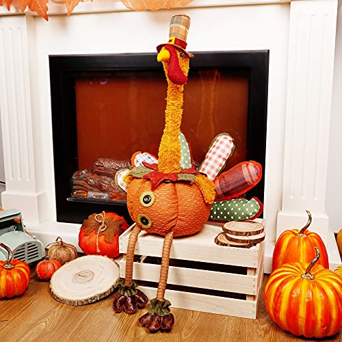 Dinde d'automne de 81,3 cm FORUP pour décoration de table - 5