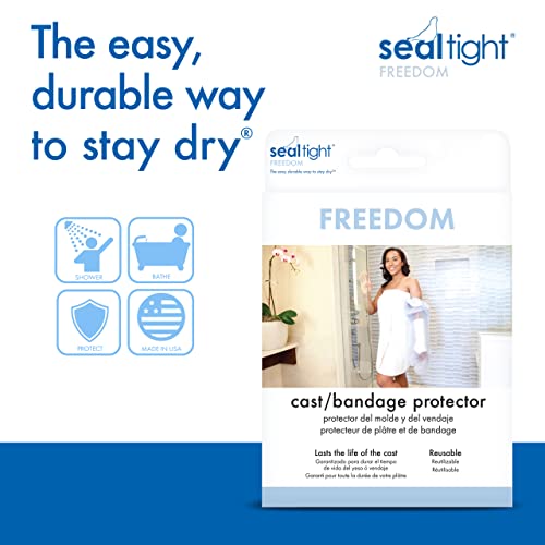 Brownmed - Seal-Tight Freedom Cast & Bandage Protector - Waterproof Shower Cast Cover for Arms - Cast Bag for Shower & Swimming - Durable Shower Protector - Adult Arm - Thumbnail 3