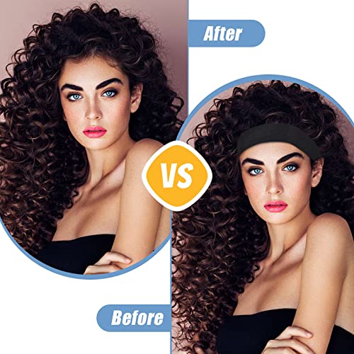 Zmltlmg 5 Pcs Elastic Bands For Wig - Melt Band For Lace Wigs, Wig Elastic Bands For Lace Frontal Melt, Elastic Band With Adjustable Velcro, Edge Band For Lace Wigs Edges And Baby Hair #TOP2