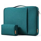 PROTECTION PUISSANTE : Cette housse pour ordinateur portable 13 pouces est dotée d'une doublure douce absorbant les chocs et de coins renforcés pour atténuer efficacement les impacts quotidiens, offrant ainsi une protection complète à 360 degrés à votre ordinateur portable. Fabriquée en nylon résistant aux rayures et dotée d'un revêtement hydrofuge, elle bloque efficacement l'eau de pluie, vous n'avez donc pas à craindre que votre ordinateur portable soit mouillé.