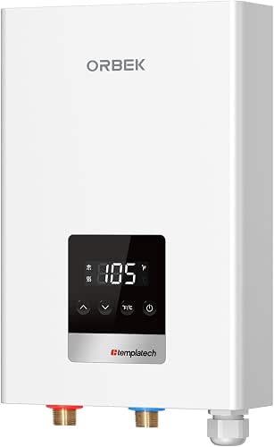 14kW Tankless Water Heater Electric, ORBEK 240 Volt On Demand