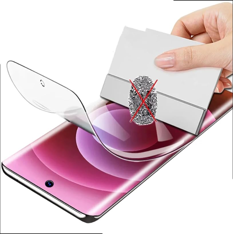 Snailcanfly 2pcs Hidrogel Mate a prueba de Huellas Dactilares para Xiaomi 13 Ultra 5G 6.73' Protector de pantalla tpu flexible a prueba de explosiones antiaglomerante de alta sensibilidad