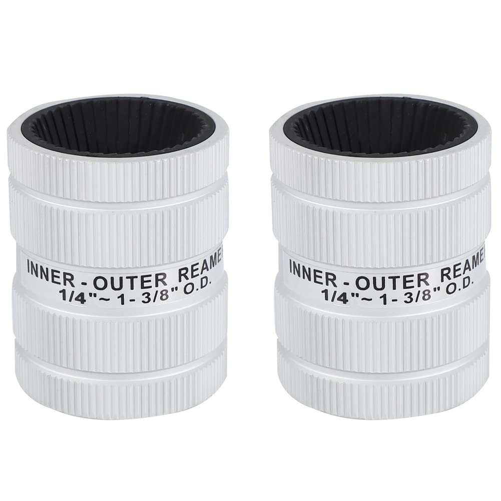 2X Tubes Ebavurage Reamer Professional Interne Interne Tube Outil D'ébavurage Tube 5-35mm