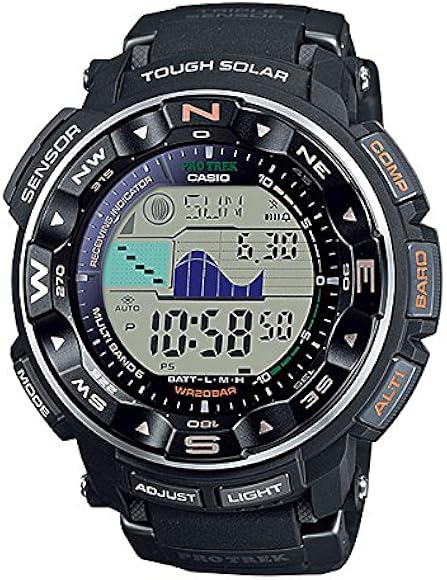 CASIO PRO TREK PRW-2500YTタフソーラー デジタル腕時計 CASIO PRO TREK PRW-2500YTタフソーラー デジタル腕時計