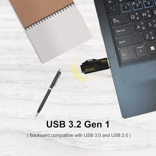 MMOMENT MU G03 128GB Flash Drive USB 3.2 (USB 3.1/ USB3.0) USB Flash Drive, Read Speed up to 100MB/s Thumb Drive Memory Stick - Image 3