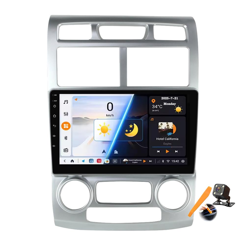 Autoradio GPS pour Sportage 2004-2007 M6 pro1 Android 15 - 8