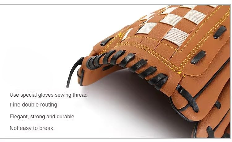 Futaba PU Synthetic Baseball and Softball Glove - Brown - 11.5 Inch 4
