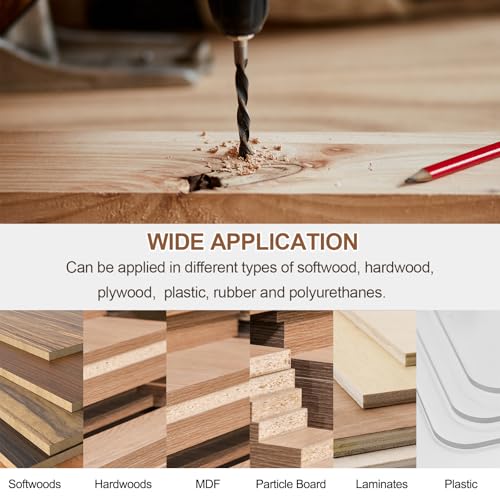 sourcing map 3pcs Brad Point Drill Bits 3.5mm(9/64") Dia Straight Round Shank Drill Metric Brad Point 1.77" Drilling Depth Spiral Twist Drill Bits for Carpenter Woodworking Plastic Rubber 5 sourcing map 3pcs Brad Point Drill Bits 3.5mm(9/64") Dia Straight Round Shank Drill Metric Brad Point 1.77" Drilling Depth Spiral Twist Drill Bits for Carpenter Woodworking Plastic Rubber - Image 5