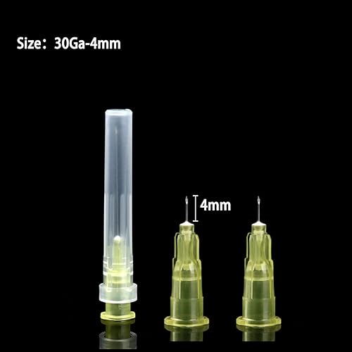 Miniatura 2 de Aguja desechable Luer Lock 30Ga 0.157 in 100Pack (30Ga-0.157 in)