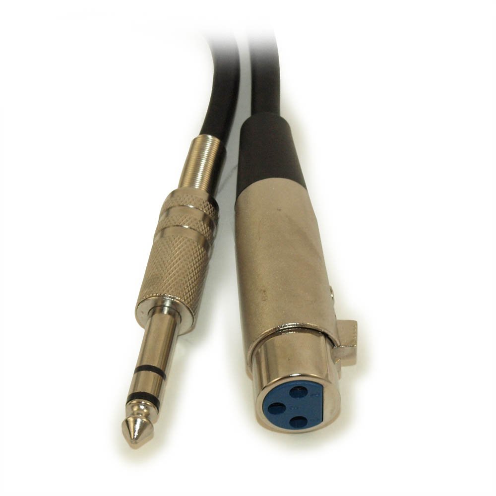 SF Cable, 15ft XLR 3P Female to 1/4