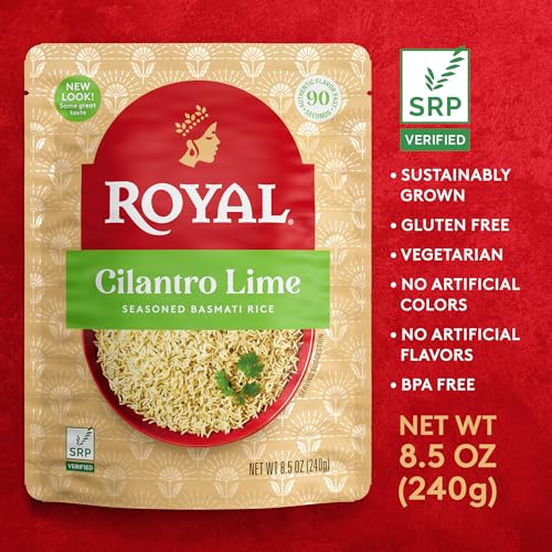 Image of Royal Cilantro Lime Basmati White Rice - (6 Pack) 8.5 oz