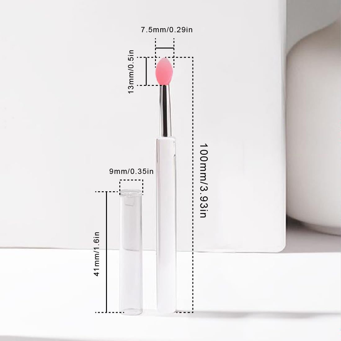 3 Pezzi Pennelli Labbra In Silicone Tappo Rossetto Sopracciglia Pennelli Bellezza Trucco Strumento Professionale Applicatore Per Applicare Mascara Lucidalabbra Ombretto