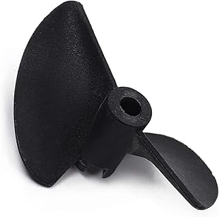 Heyiarbeit 2 Blades RC Boat Propeller 3.17mm Shaft Propeller for Ship Model, CCW Rotating Propeller Props for RC Boat
