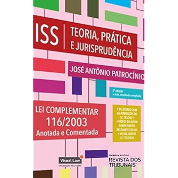 Capa do livro ISS. Teoria, Prática e Jurisprudência 6ºedição