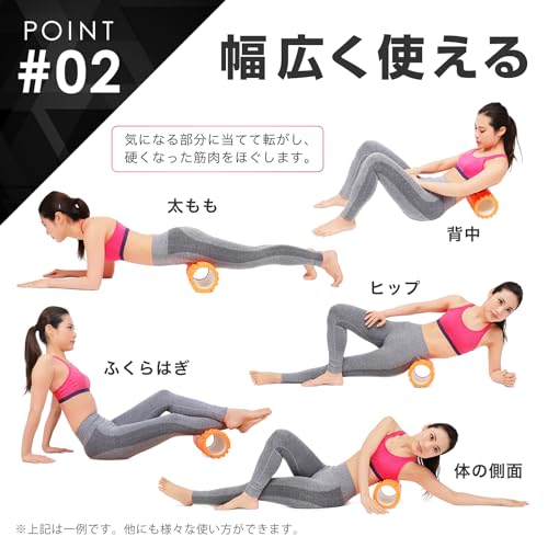 GronG フォームローラー ハードタイプ グレー G-FRH-GRY の商品画像 2