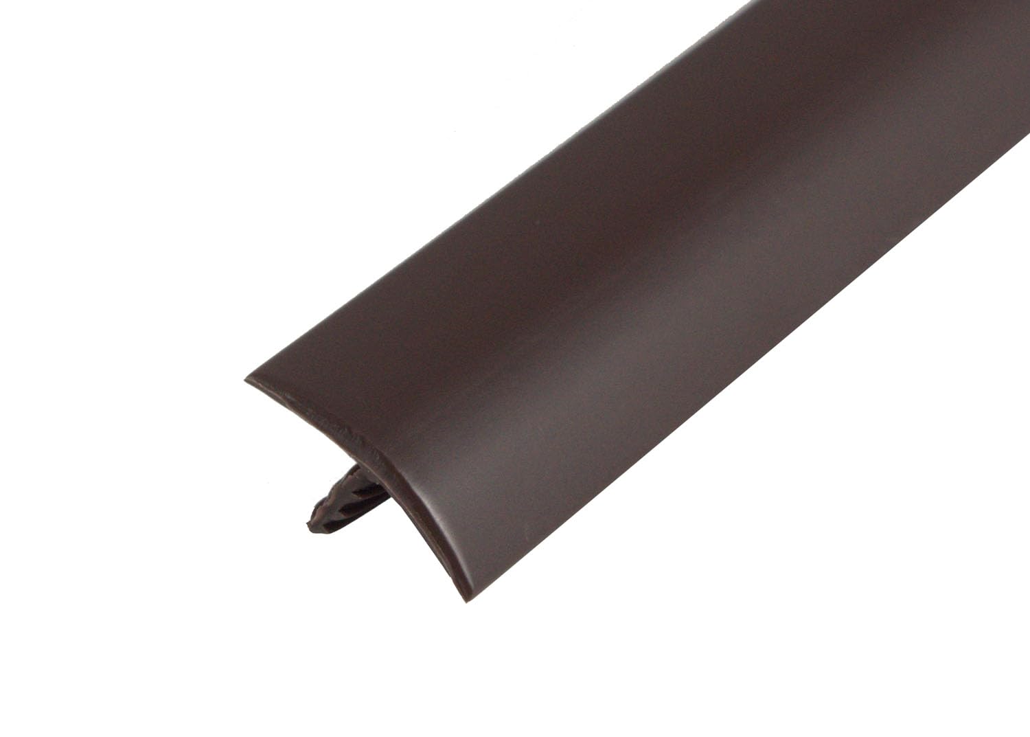 T-Molding.com 100ft Roll of Dark Brown 3/4" Plastic Tee Moulding for Arcade Game Cabinets, Counters, Shelves, or Tables