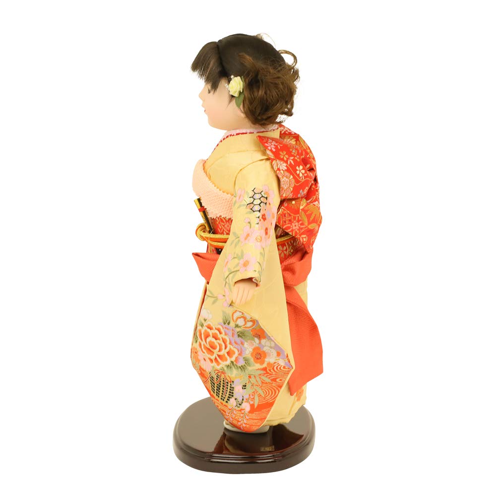 Amazon | 市松人形 愛ちゃん 公司作 日本人形 日本を代表するお人形