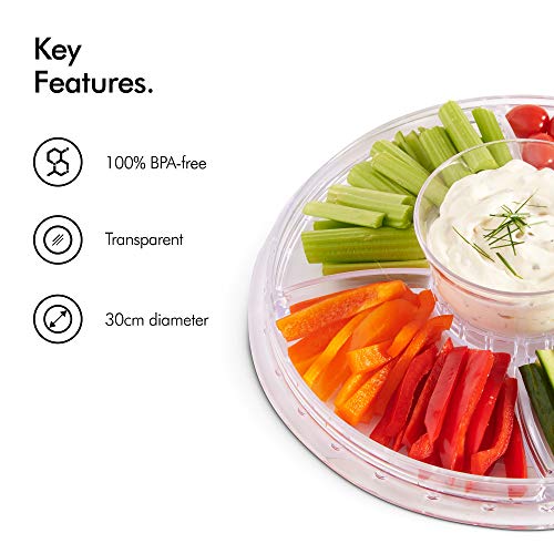 VonShef Alzatina Multifunzione da 30 cm con